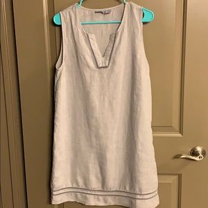 Sigrid Olsen linen dress NWOT